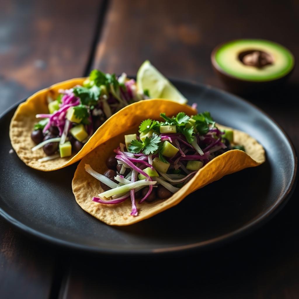 Smoky Black Bean Tacos