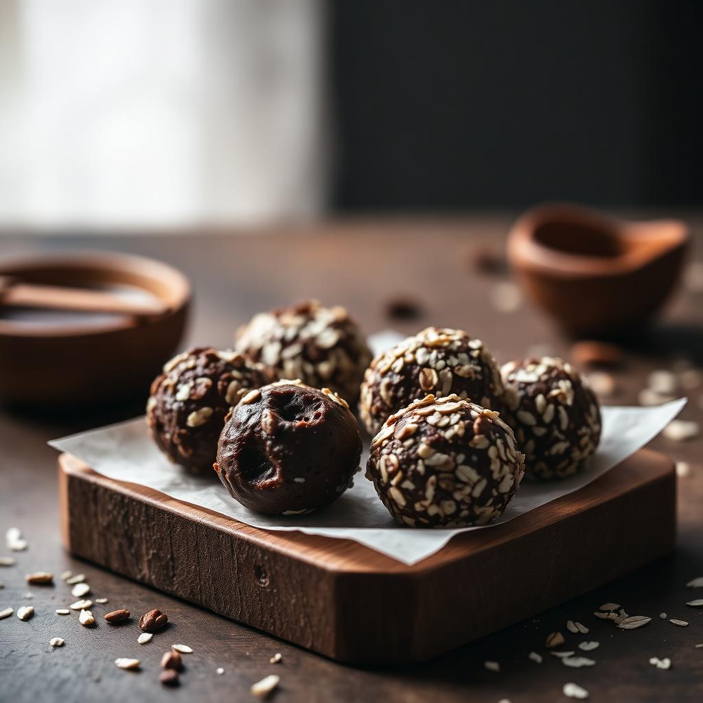 Cocoa Date Energy Bites