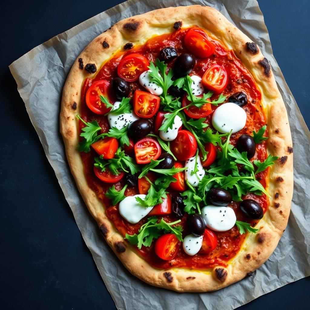 Plant-Forward Flatbread Pizza