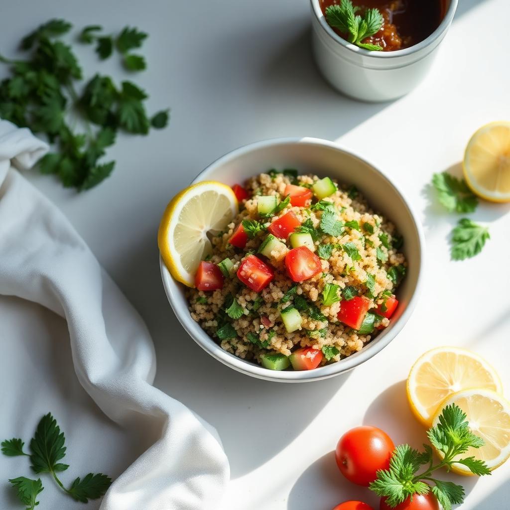 Herby Quinoa Tabbouleh