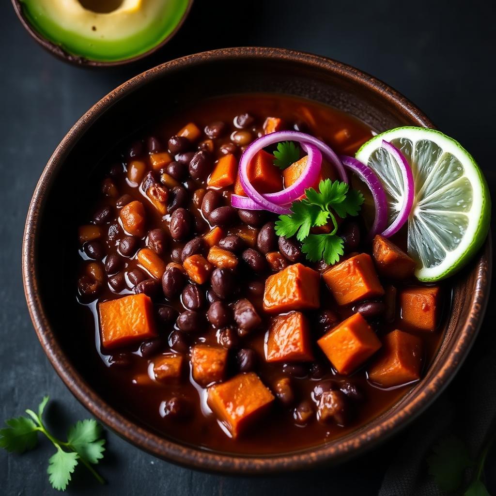 Sweet Potato & Black Bean Chili