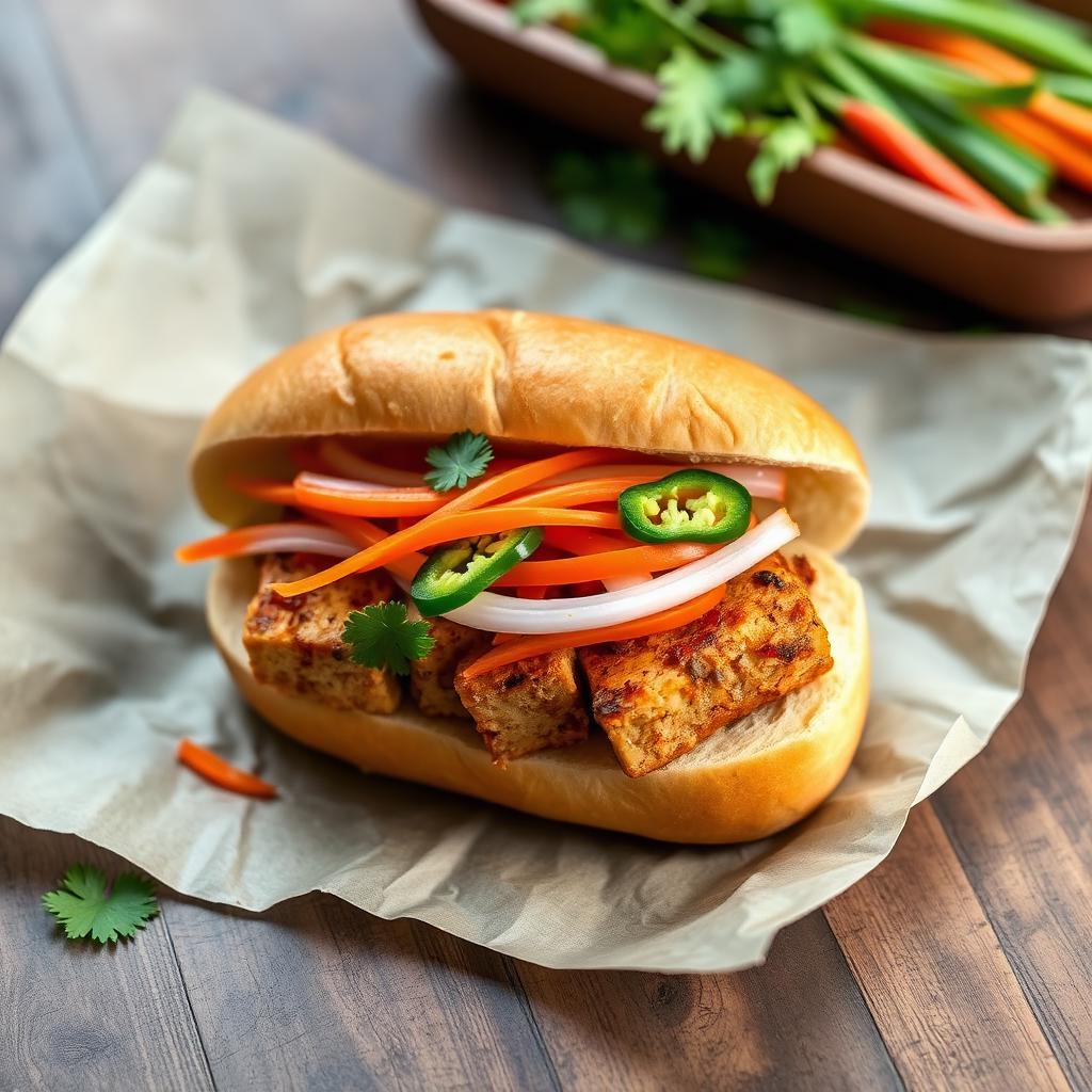 Lemongrass Tofu Bánh Mì
